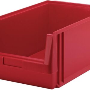 Sichtlagerkasten PLK 1 rot 500/465x315x200 mm