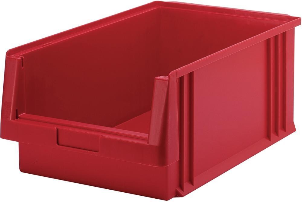 Sichtlagerkasten PLK 1 rot 500/465x315x200 mm 1 Sichtlagerkasten PLK 1 rot 500/465x315x200 mm