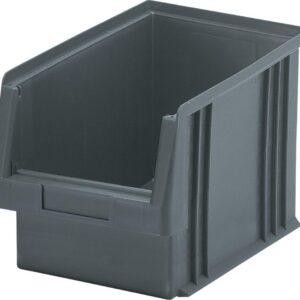 Sichtlagerkasten PLK 2A grau 330/297x213x200 mm