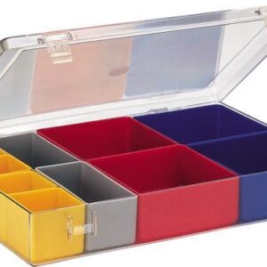 Sortimentkasten m.Deckel 307x225x50 mm Typ 4.01