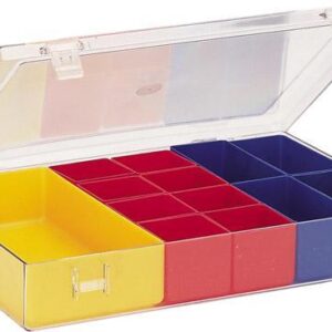 Sortimentkasten m.Deckel 307x225x50 mm Typ 4.07