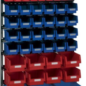 Vario-Regal V14G mit 62 PLK-Kästen