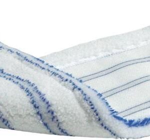 Premium-Mikrofasermopp 50cm, weiß-blau