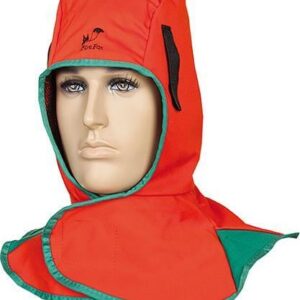 Kopf- und Nackenschutz Stoff orange