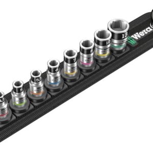 Steckschlüsseleinsatz- Satz mit Haltefunktion 1/4" 10-teilig Wer