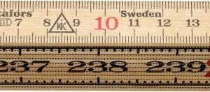 Gliedermaßstab Birke 2,4m natur HULTAFORS