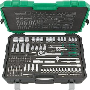 Steckschl.-Grt. 1/4"+1/2"91tlg. FORTIS