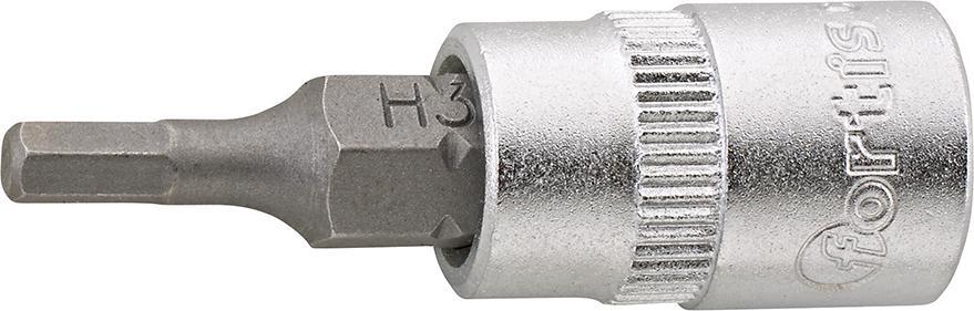 Schraubendr.-Einsatz 1/4"3 x36mm i6kt. FORTIS 1 Schraubendr.-Einsatz 1/4"3 x36mm i6kt. FORTIS