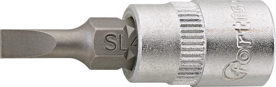 Schraubendr.-Einsatz 1/4"5,5x1 mm Schlitz FORTIS 1 Schraubendr.-Einsatz 1/4"5,5x1 mm Schlitz FORTIS