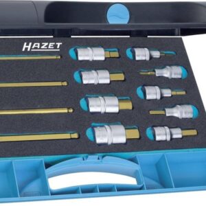 Schraubendrehereinsatz- Satz 1/2" Innensechskant 5-19mm 13-teili