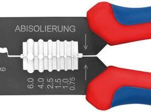 Crimpzange 9722240 für isolierte Kabelschuhe 0,75-6qmm KNIPEX