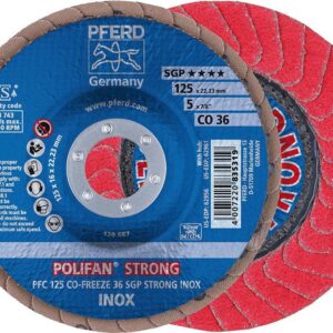 Fächerschleifscheibe CO50FREEZE SGP STRONG 125mm K50 Pferd