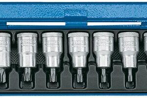Schraubendrehereinsatz- Satz 1/2" T20 bis T60 9-teilig GEDORE