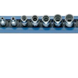 Steckleiste mit 13 Außen-sowie 2 Innen-4-kant-Adaptern 1/4" 380m