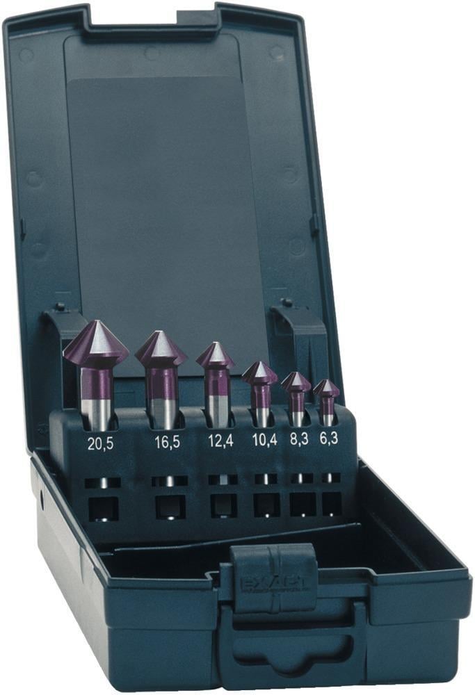 2295483 kegelsenker set advanced tialn form c cbn geschliffen 90grad 6 3