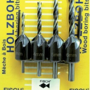 HolzSpiBo-/Versenker-Satz3-4-5-6mm auf Karte Fisch