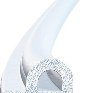 Dichtung P-Profil weiß 9x5,5mm Nr.44058396