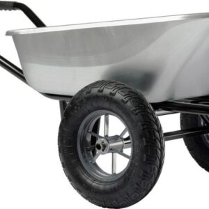 Schubkarre Expert Twin verz. 150 L, Luftrad