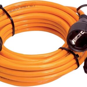 PROFI-Verlängerungskabel 10m H07BQ-F 3G2,5 orange