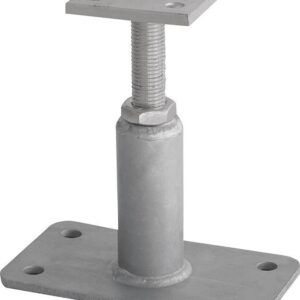Stützenfuß Typ PR höhenverst. 80x80x8,0mm