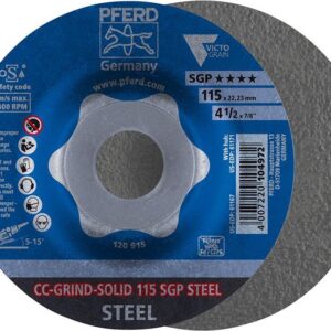 Schleifscheibe CC-Grind Solid SGP STEEL 180mm PFERD