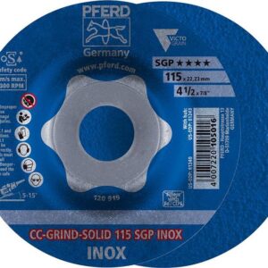 Schleifscheibe CC-Grind Solid SGP INOX 180mm PFERD