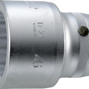 Steckschlüsseleinsatz 12-kant 1." 50x75mm GEDORE