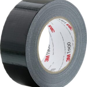 3M 1900 Gewbeband 50mm x 50m schwarz