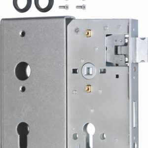 Schlosskasten 40 mm D 60 mm m. Schl.