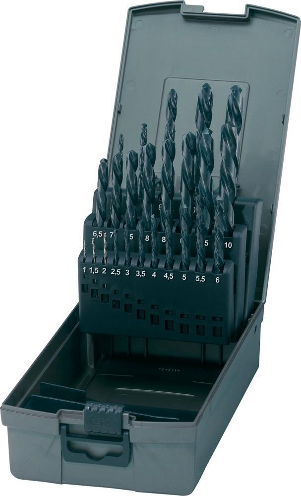 2302947 spiralbohrer set din338 hss geschliffen typ n 1 10mm guehring