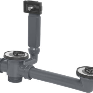 Rezyklat Ab- u. Überlaufkombination 11/2