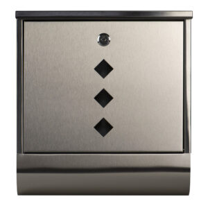 Briefkasten Edelstahl Square 6200 Ni
