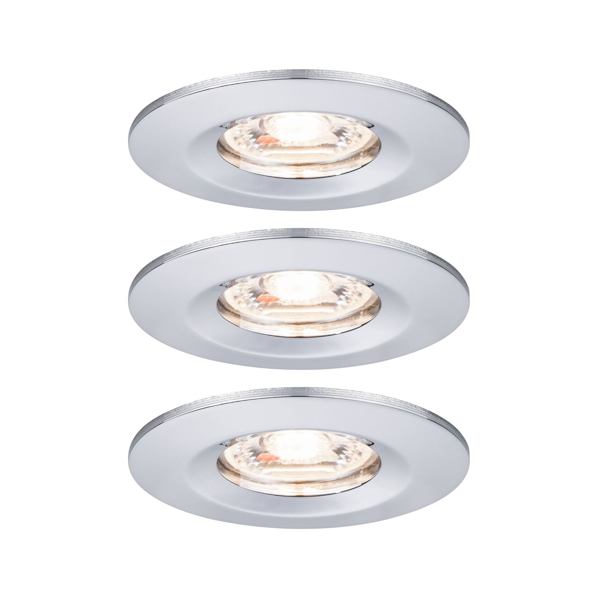 2309335 led einbauleuchte nova mini coin basisset starr rund 65mm coin