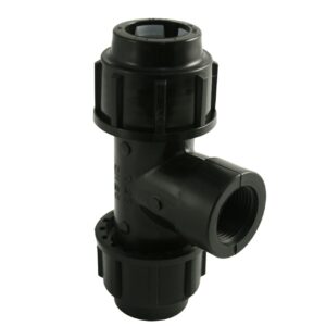 Kaltwasserleitung T-Stück 2-fach Rohranschluss