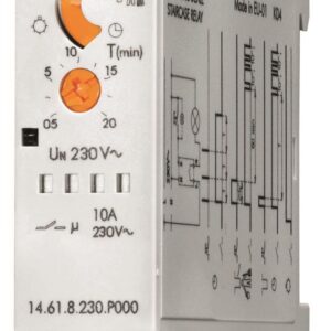 Treppenlichtautomat, 1 Schließer 0,5-20 min, Hutschienenmontage