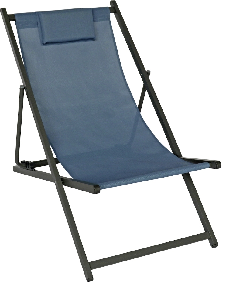 2319505 lounge stuhl klappbar inkl kopfkissen