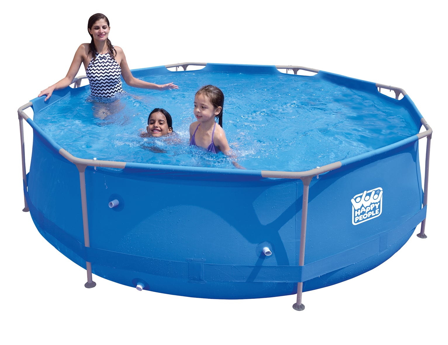 2320122 stahlrahmenpool set mit filterpumpe blau