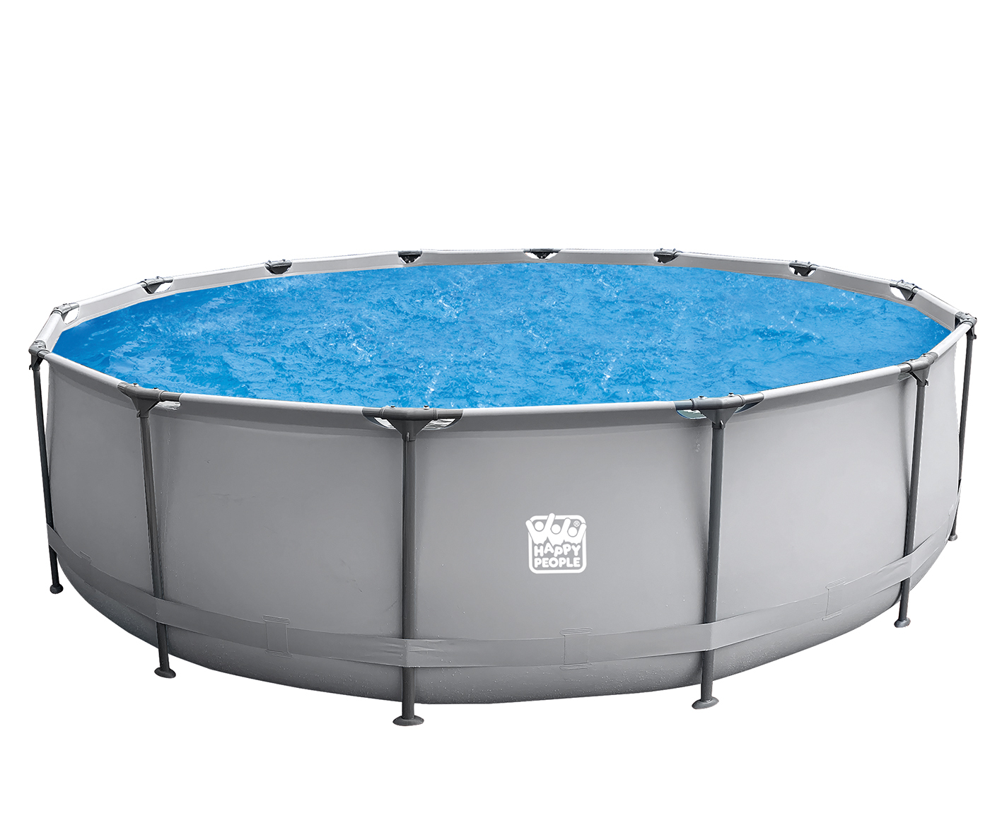 2320126 stahlrahmenpool set mit filterpumpe grau