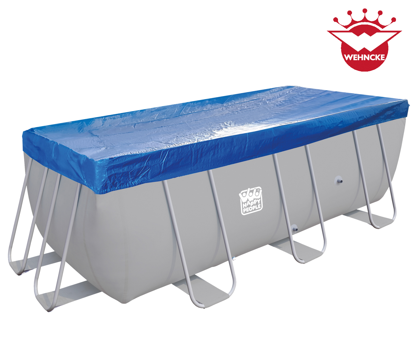 2320137 poolabdeckung mit gummizug blau