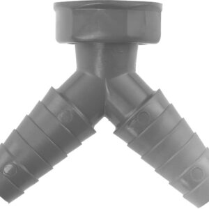 Doppel-Schlauchanschluss 45 Grad