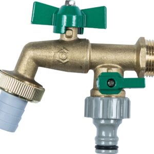 Zweiwege-Kugel-Auslaufventil 3/4 Zoll