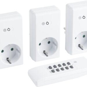 Funkset 3+1 weiß 1100W IP20