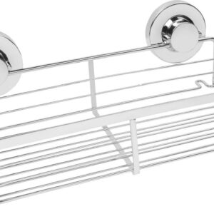 3in1 Duschkorb lang Stahl verchromt 350 x 140 x 65 mm
