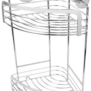 3in1 Eckkorb Stahl verchromt 260 x 180 x 305 mm