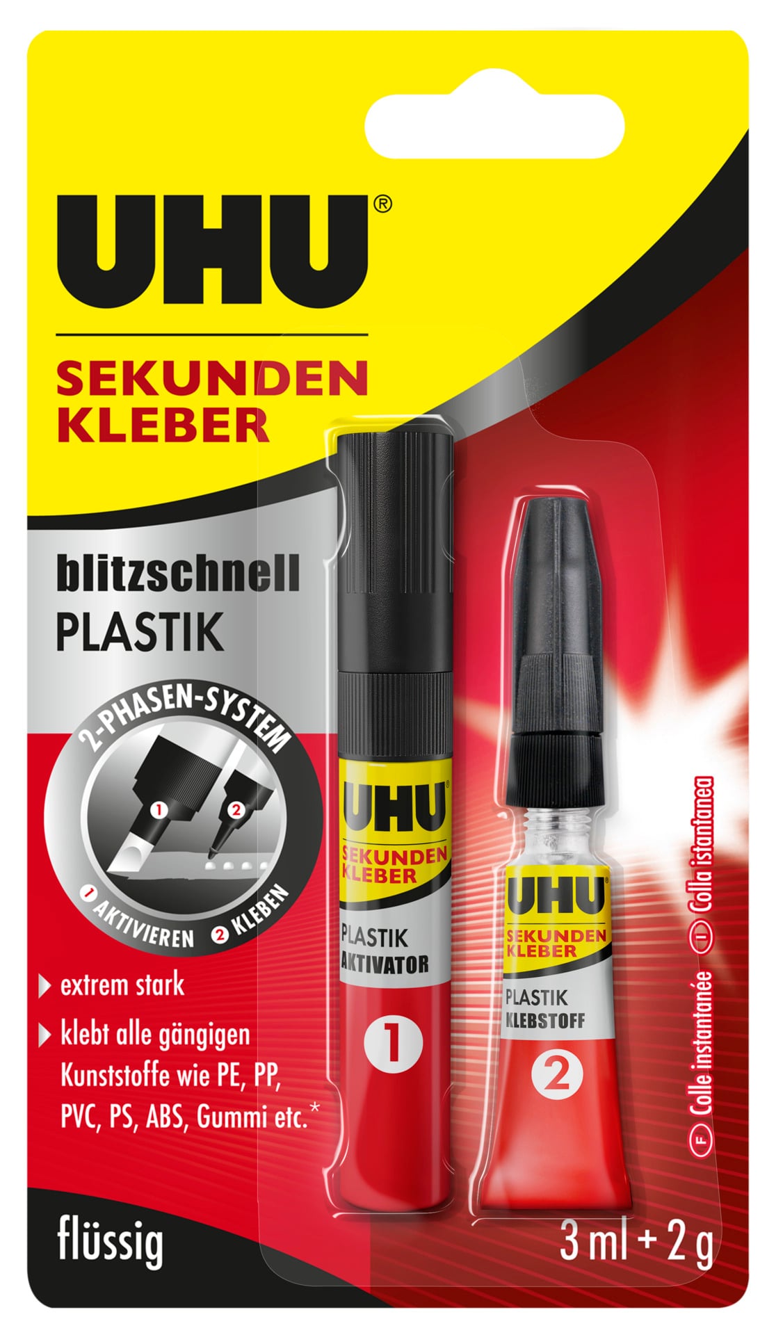 2335857 sekundenkleber plastik blister 2 g 3 ml