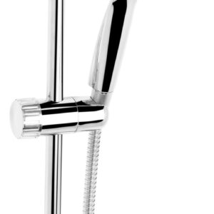 Carballo Brause-Garnitur chrom-weiß 5 Strahlarten