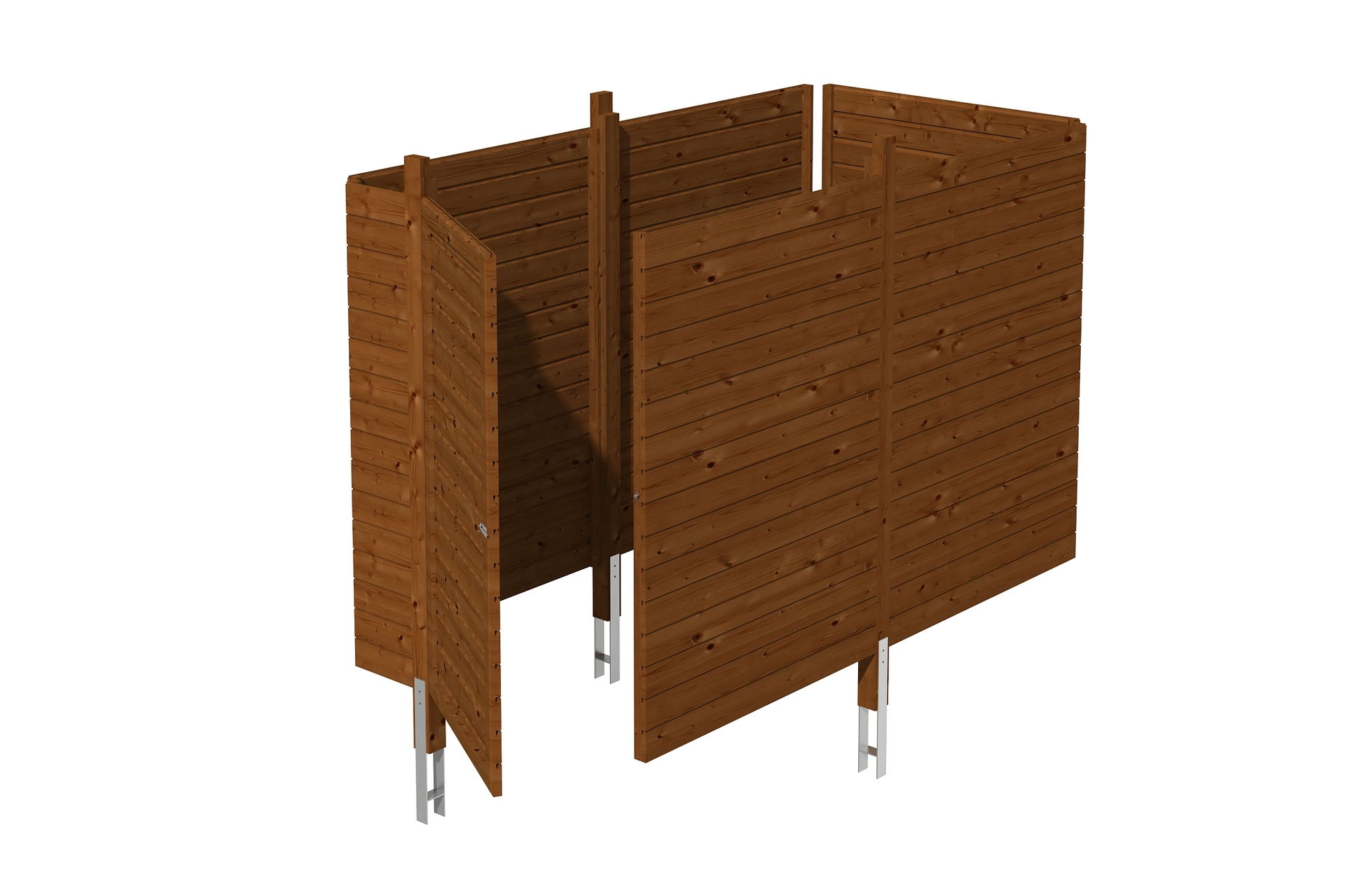 2352043 abstellraum aus profilschalung impraegniert