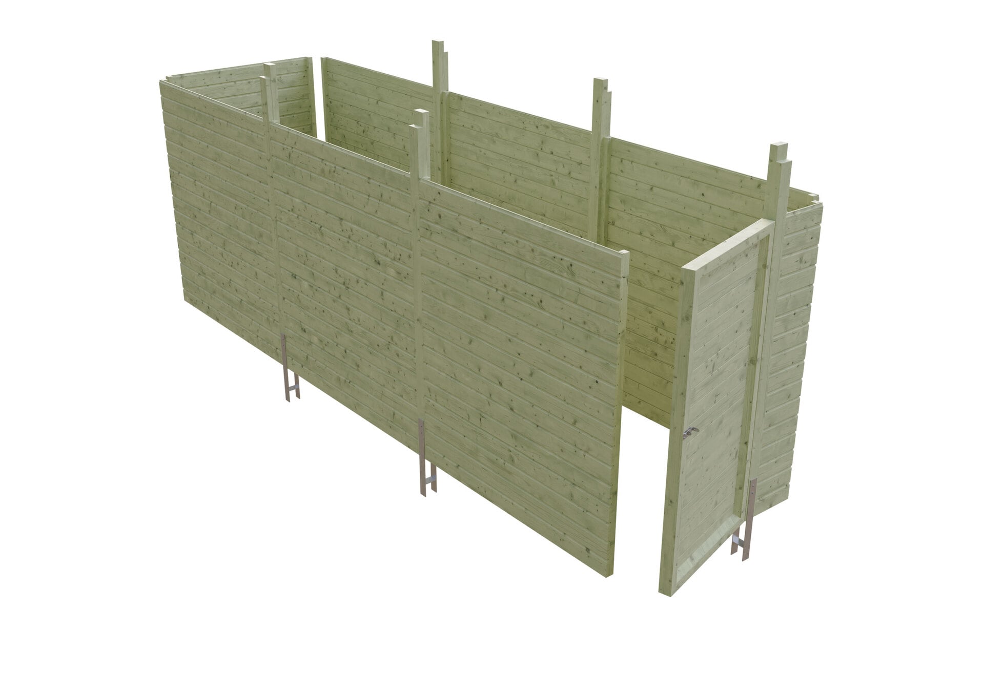 2352054 abstellraum aus profilschalung impraegniert