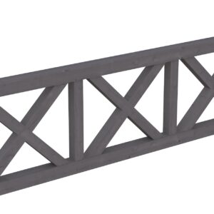 Brüstung Andreaskreuz