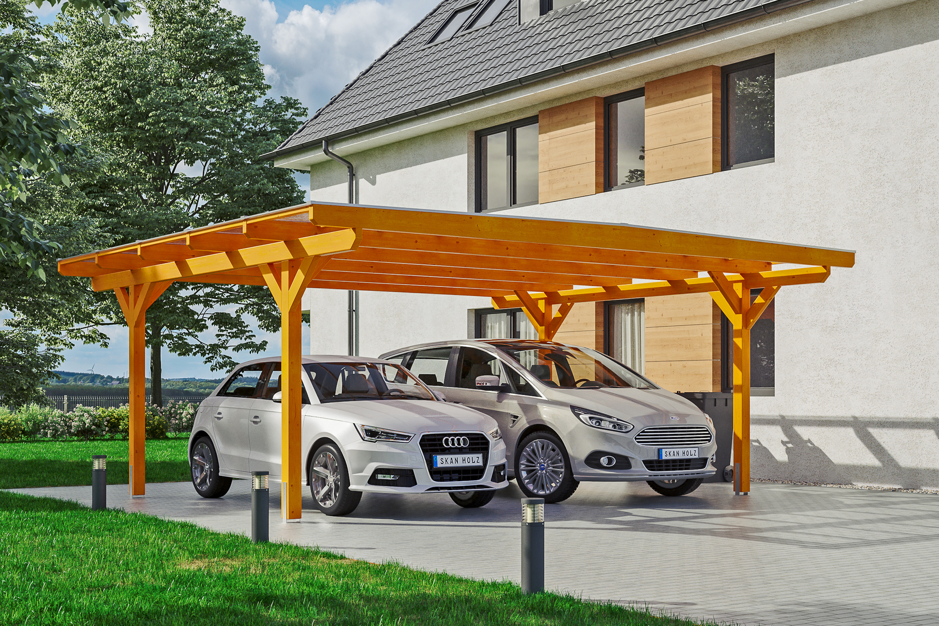 2352480 carport odenwald gerade kopfbaender